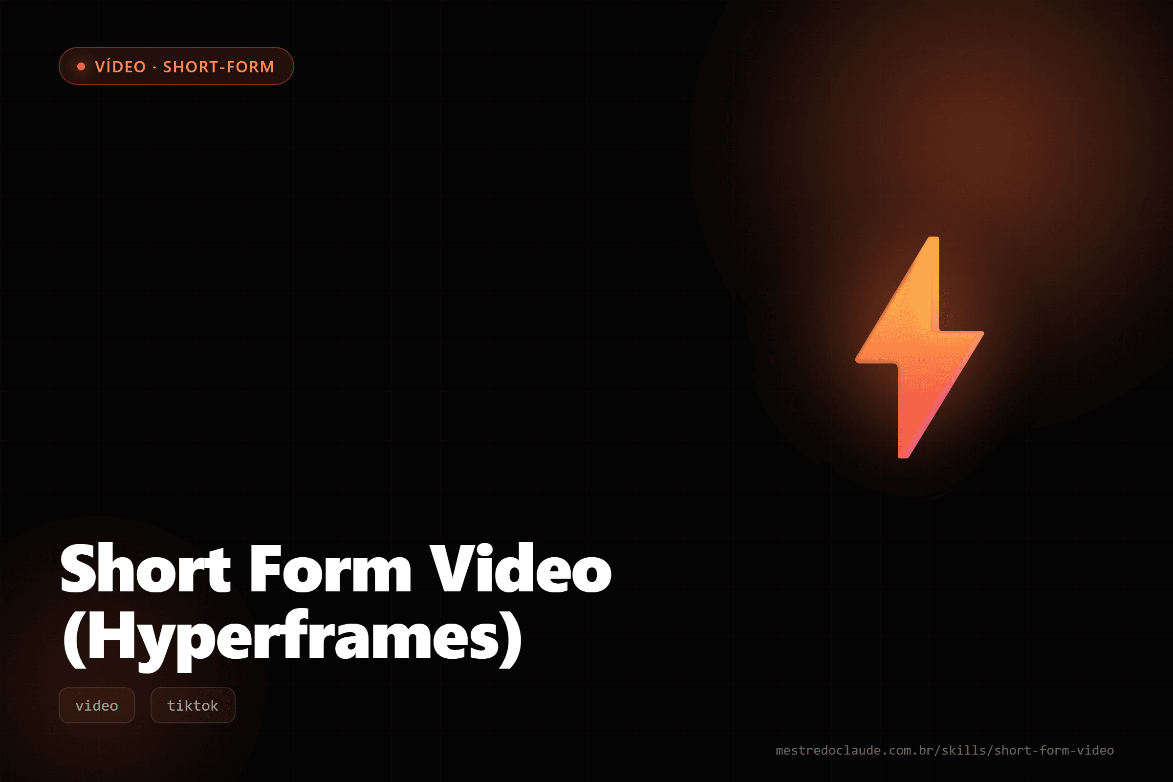 Short Form Video (Hyperframes)