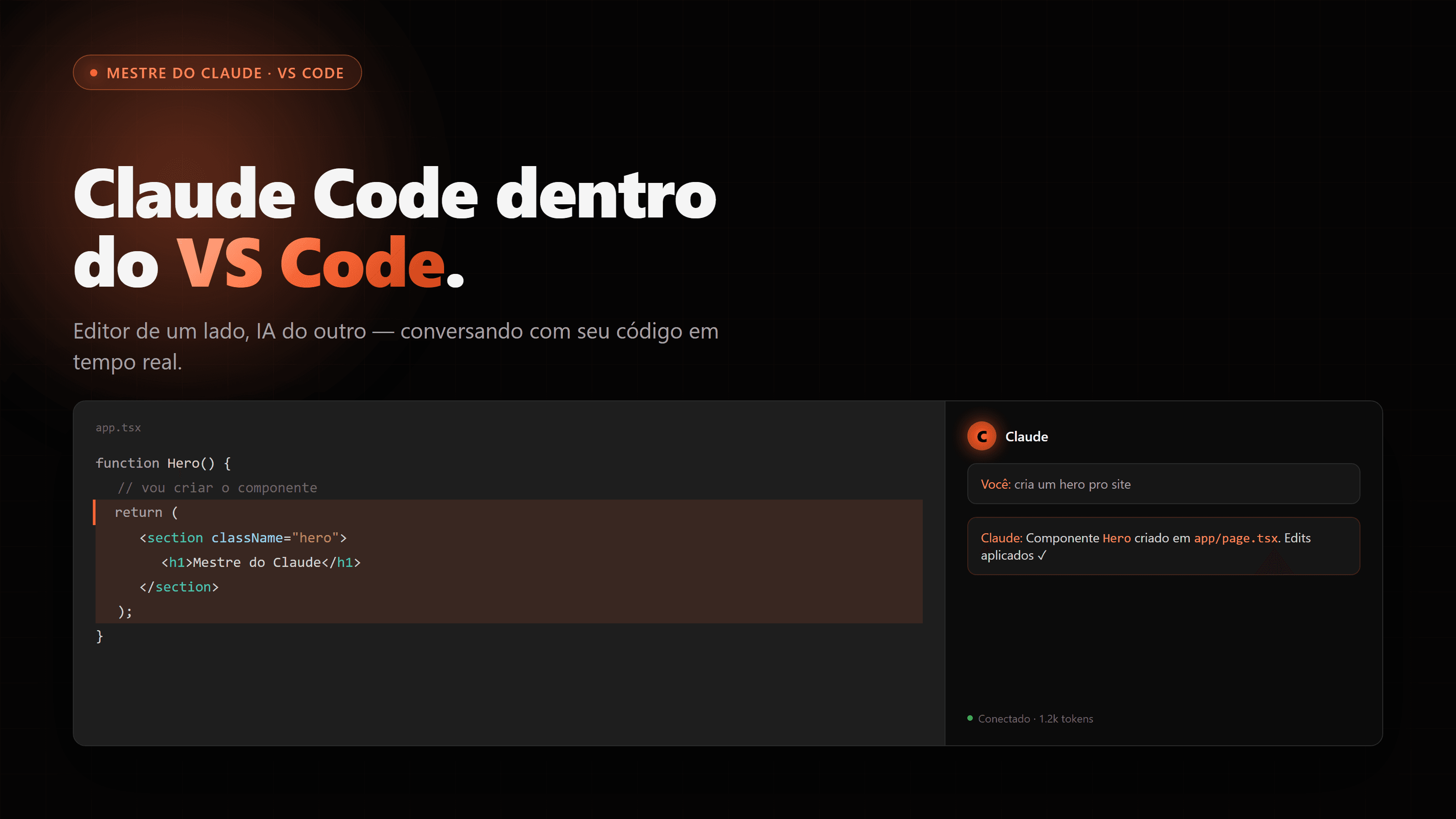 Como usar o Claude Code no VS Code (passo a passo do zero)