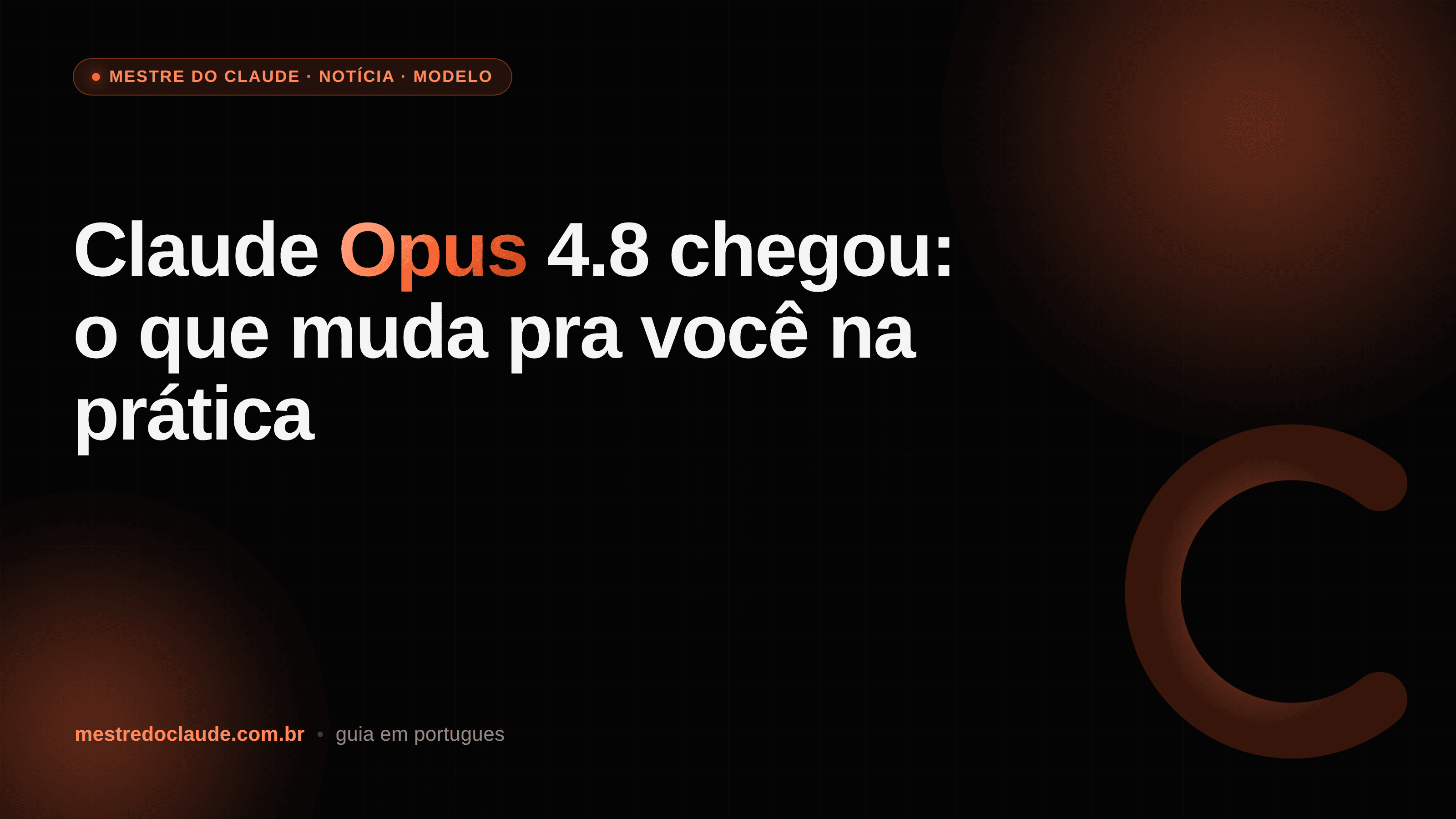 Claude Opus 4.8 chegou: o que muda pra você na prática